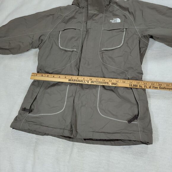 The North Face Jacket Womens Size M Brown Full Zip Snow Skiing Winter Cold Coat - Picture 10 of 16